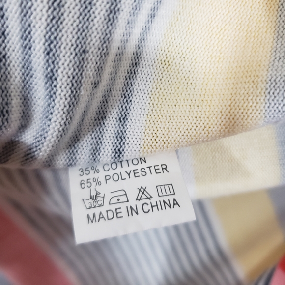 YOBE multi-stripe open front cardigan sweater - Picture 7 of 7